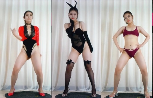 黑girl舞姿 映秀 亚楠10期