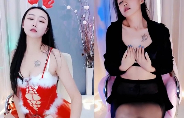 虎牙 西萌子 表情舞8V