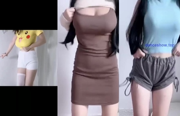 快手 晚晚不晚睡 无内+巨乳抖胸21V