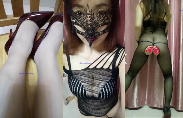 广场舞 轻舞玉女 情趣内衣+丝足少妇诱惑37V