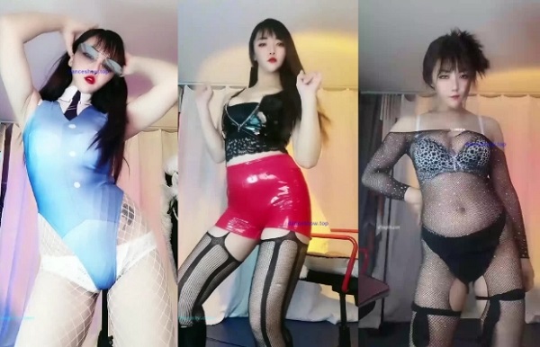 快手 陈小魔 姿小邑 小邑传媒 情趣骚舞大合集60V