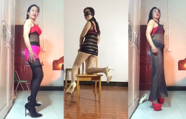 广场舞 红柔 熟女情趣装摇摆挑逗合集59V