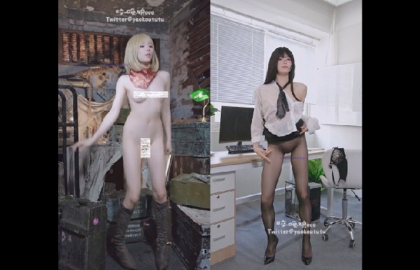 4K B站 咬一口兔娘 黏黏团子兔 五月付费订阅7V