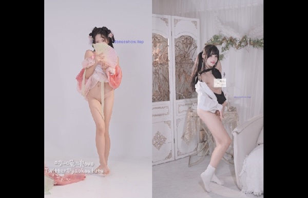 4K B站 咬一口兔娘 黏黏团子兔 八月付费订阅7V