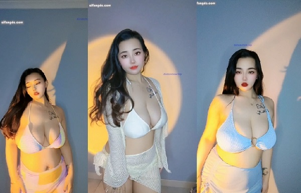 快手 刘貂蝉 巨乳主播短视频，抖奶摇奶67V