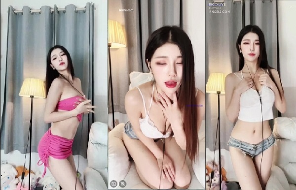 Bigo 小野猫 高颜值完美身材，骚舞诱惑14V