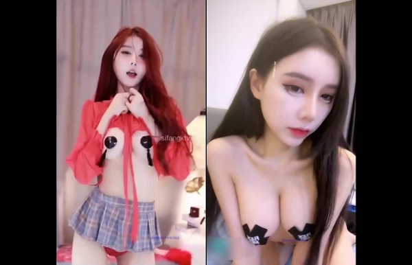 抖音 万0 巨乳无罩乳贴，裸舞、抖胸舞13V
