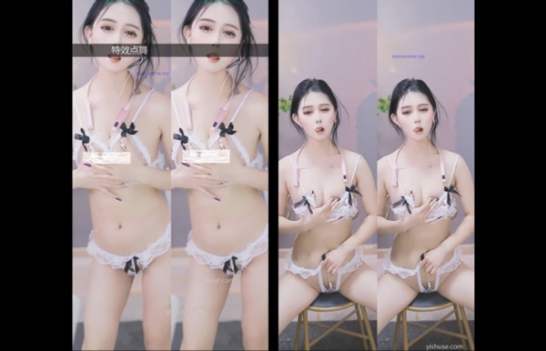 网易CC 啵啵老师 高颜好身材，露脸露点裸舞表情骚1V