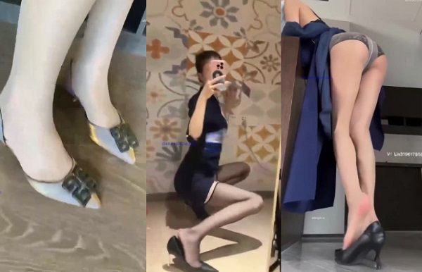 抖音 是邹琳吖 空姐少妇，极致制服诱惑私拍合集80V