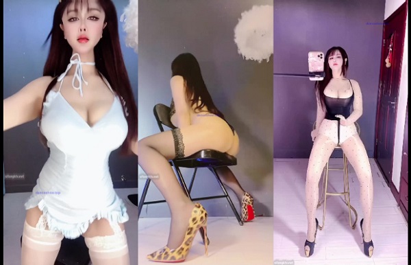 快手 女主角露露 高跟、透丝，私拍福利24V
