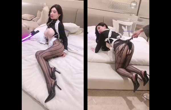 秀人网 潘娇娇 极品肥臀巨乳嫩模，女仆和主人+超魅全身裸舞1V