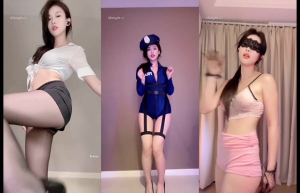 快手 大乔不可 极品女神丝袜诱惑密码房热舞11V