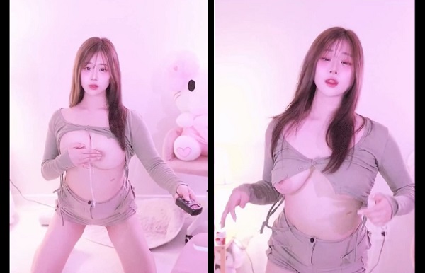 韩国BJ yourare 极品巨乳，抖奶乳摇24V