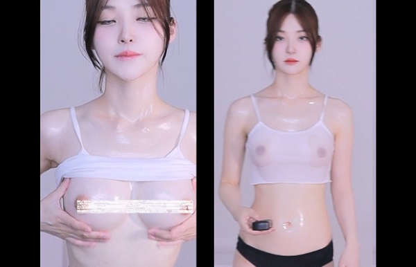韩国BJ soraa3 极品主播，胸型完美精油抖奶+粉丝房诱惑7V