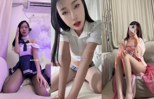 抖音 保护好溪溪 百万粉丝女神，定制露脸私拍福利61V