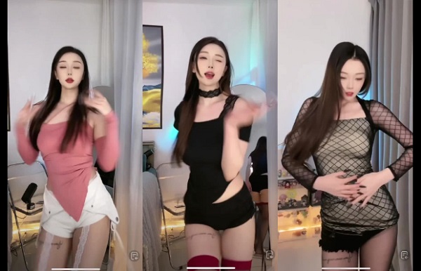 抖音 一口酥苏酥 直播录屏+性感热舞合集60V