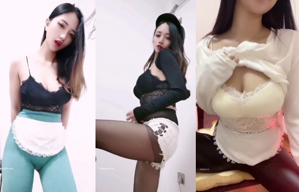快手 慢热锐 纯欲女神，背摇骚顶热舞合集41V(第三弹)