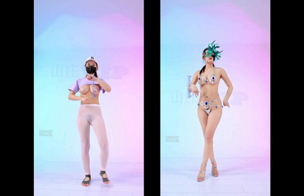 4K 山庄VIP 小雯 新疆舞+健美操高V版新年合集10V