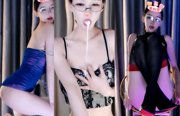 网易CC 小安扬 包臀裙美臀骚舞4V