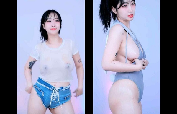 韩国BJ yso1004 高颜值主播超薄衬衫性感热舞22V【3.98G】