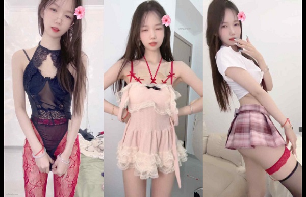 快手 妮子没烦恼 定制情趣内衣骚舞7V【1G】