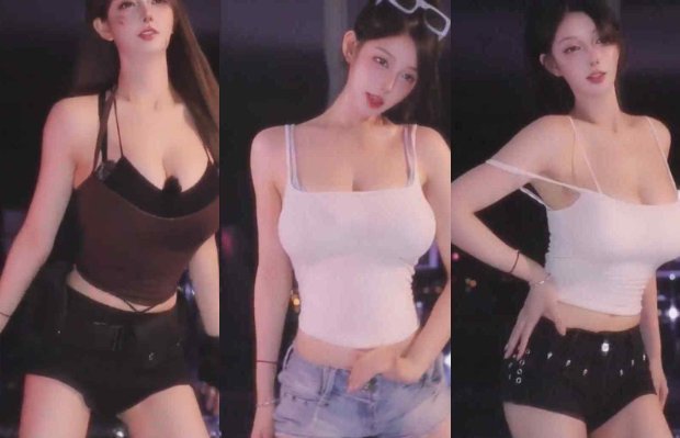 斗鱼 米娜 女仆装角色扮演热舞33V【4.52G】