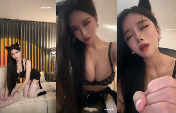 网易CC 小恩雅 土豪定制猫耳女友，男友视角模拟1V【15分1.7G】