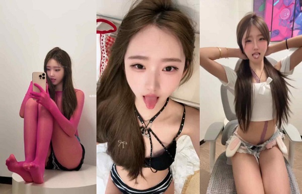 快手 胡豆豆 高颜嫩妹丝袜美腿诱惑22V【396M】