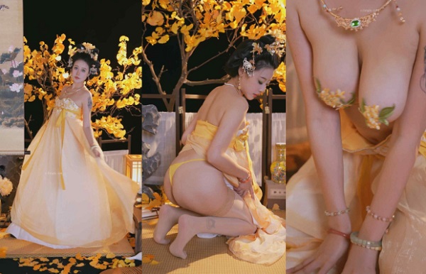 微博 奈汐酱 顶级颜值付费私房1V【372M】