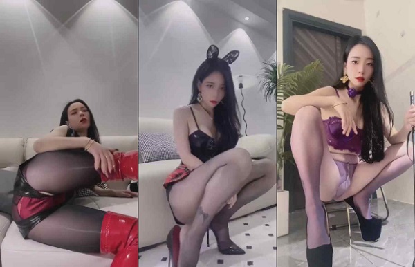 快手 十三姨 露脸油亮丝袜少妇骚话+高潮脸顶胯31V849M】