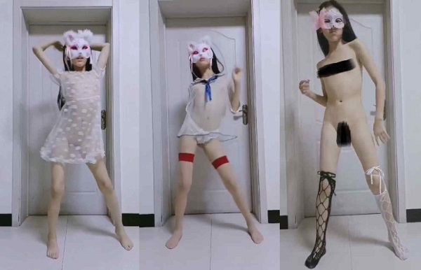 快手 美涵儿 苗条少妇私拍裸舞10V【252M】