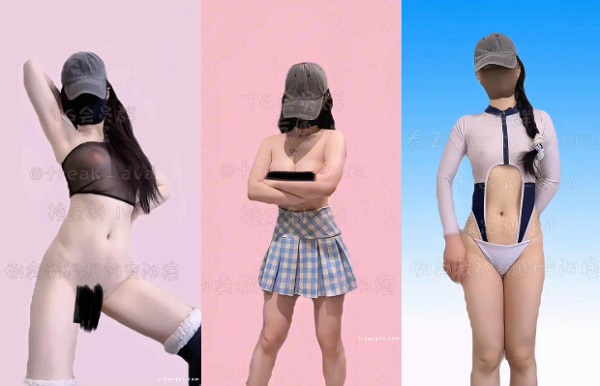 推特 艾娃 嫩妹舞姬VIP会员动感裸舞28V【短视频768M】